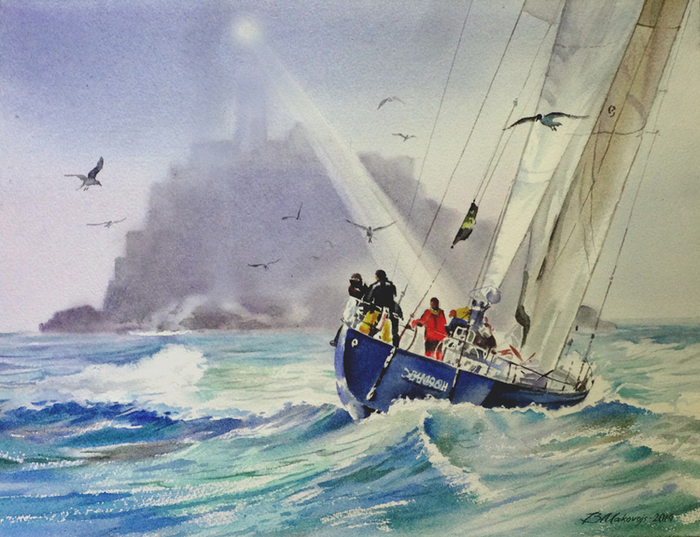 Маяк в Ирландии.