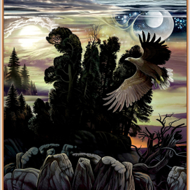 Вечер в горах