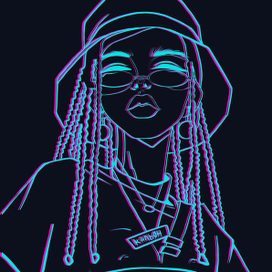 эскиз для дальнейшего переноса на стену 