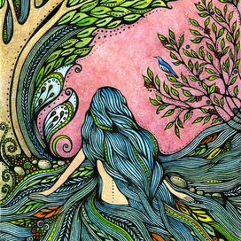 Девушка-река и Синяя Птица