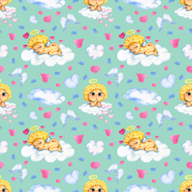 паттерн купидончики