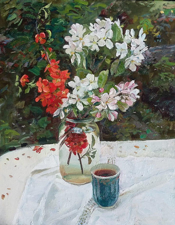 Цветущие ветки.