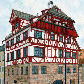 Нюрнберг. Дом Дюрера