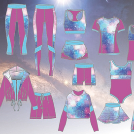 Коллекция одежды для бренда DEXA