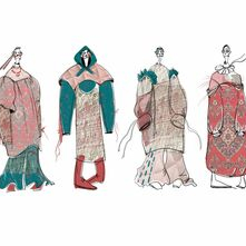 Мы из сказочной страны(фешен иллюстрация)