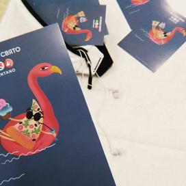 Postcards for Pizza Celentano​​​​​​​