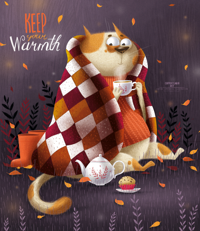 Душевный кот