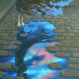 "Отражение Космоса", 2022 г.  