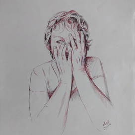 Рисунок ручкой