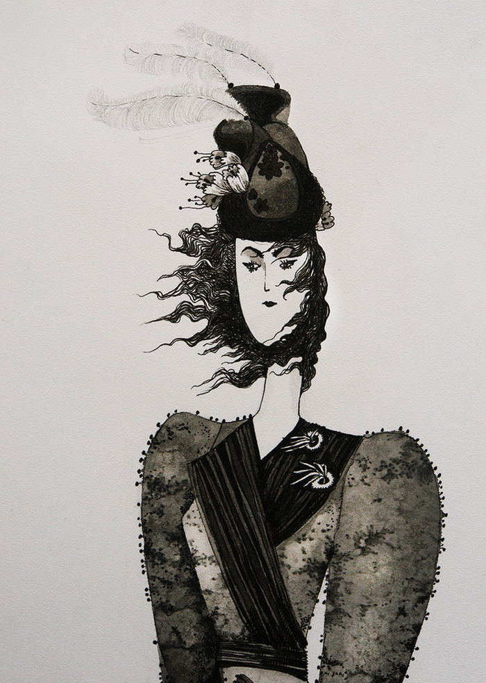 Мэри Поппинс (50х60см) фрагмент