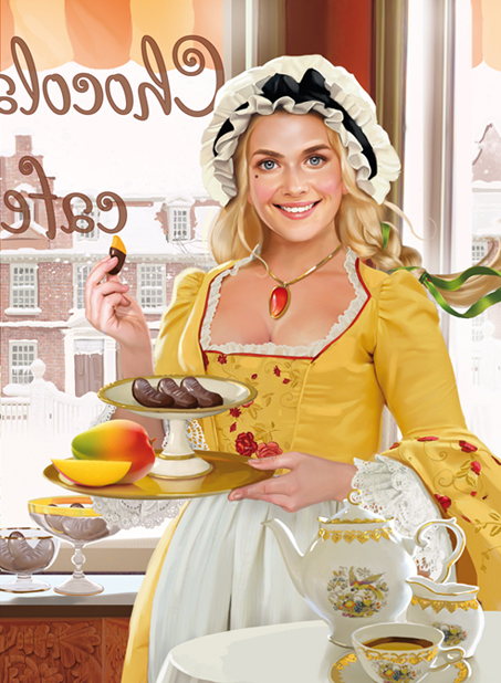 Манго в шоколаде