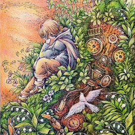 На планете медового неба.