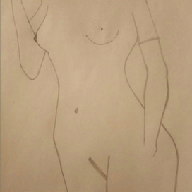 Обнажённая (перерисовка)