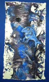 Синяя рыба (Серия "На зимних деревьях