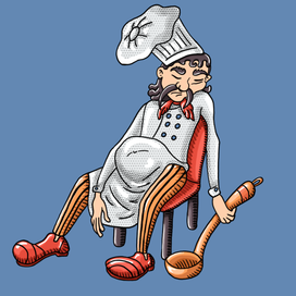 Спящий повар