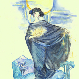 Иллюстрация к стихотворению Г.Кружкова утро - веселый маляр"