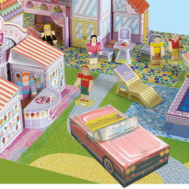 дачный домик, конструктор