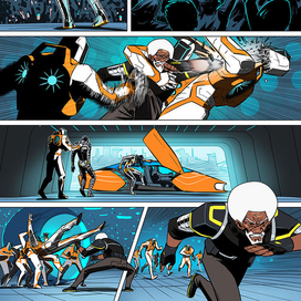 Страница комикса TFDF #10