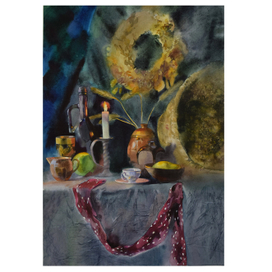 Натюрморт со свечой