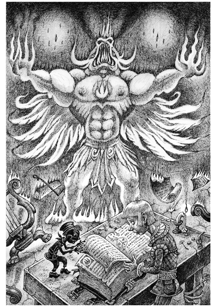 иллюстрация к сказке (голландской)