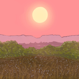 Степное солнце