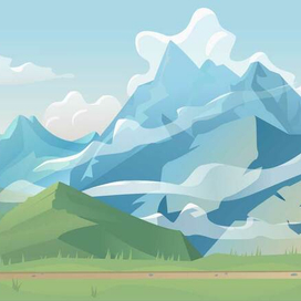 Горный пейзаж