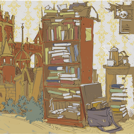 Книжный шкаф