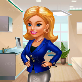 девочка в комнате 