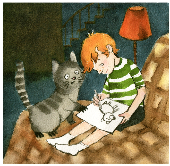 Мальчик и Кошка