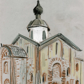 Великий Новгород. Церковь Параскевы Пятницы на Торгу.