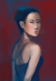 Портрет. speedpainting