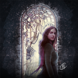 Арт к обложке для книги "The Year King" от Mareth Griffith