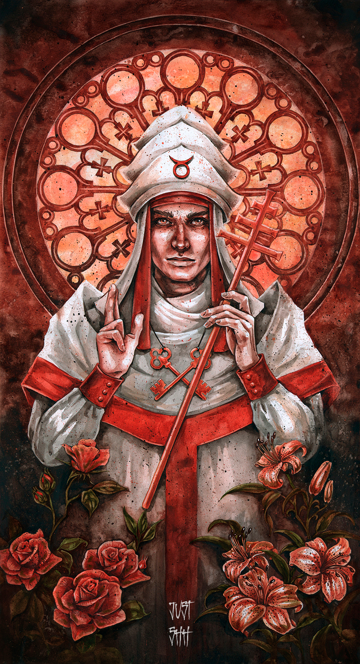 Карта таро (иерофант)