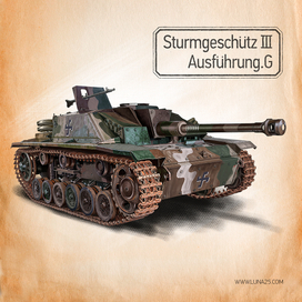 Военная техника Sturmgeschutz III Ausfuring.G