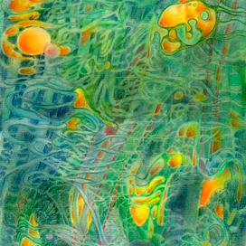 И то, что меж деревьев кажется неясным, живое. И трепещет на ветру