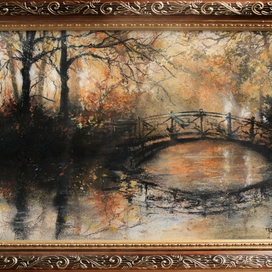 Мост в осень.