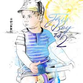 Портрет маленького мальчика