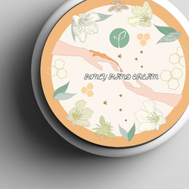 этикетка на крем для рук