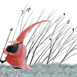 Иллюстрация к сказке &quot;Белоснежка и семь гномов&quot;