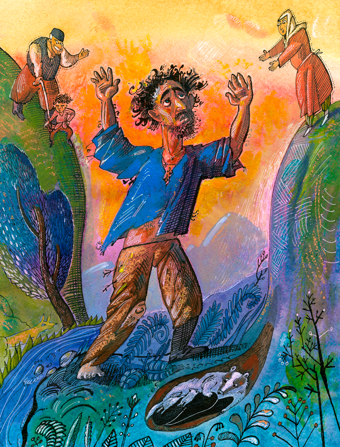 К рассказу Иркалия Квирикадзе. Для журнала «Story»