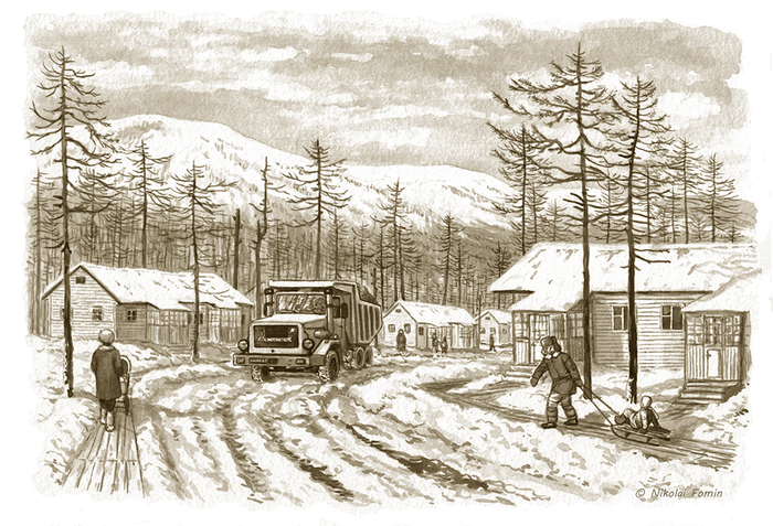 На краю столицы БАМа.