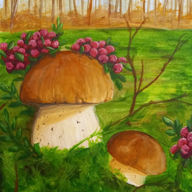 грибная поляна