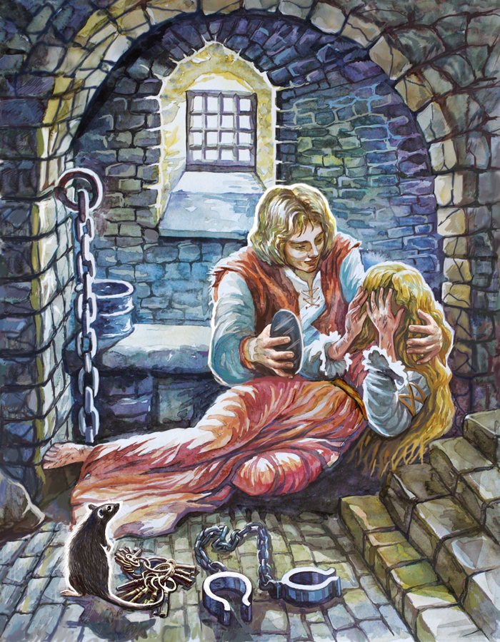 Амальгама и Мельхиора в подвале короля.