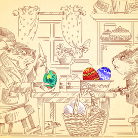 Мой папа художник