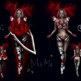 МАМА, концепт-арт, иллюстрация