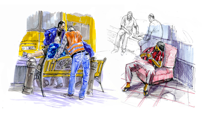 люди улиц Тбилиси -1