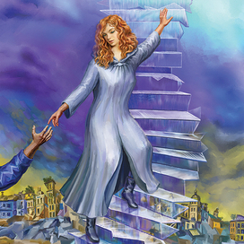 Обложка к роману "Шрамы на ладонях"