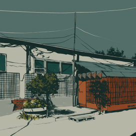 Акварельный этюд