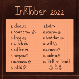Список InkTober 2022
