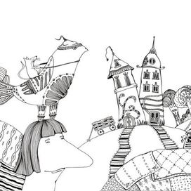 верхом на голове